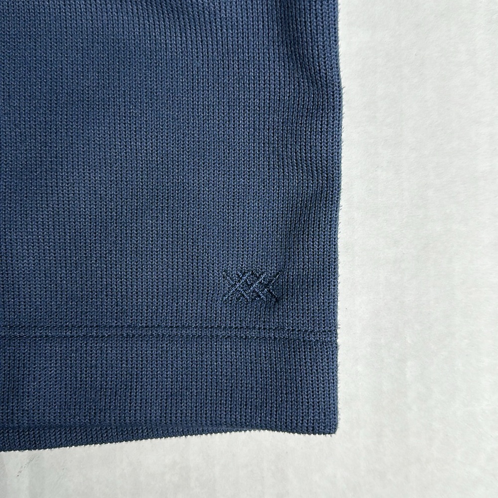 Rhone Commuter 1/4 Zip Pullover Trekking Navy Blue Men's NWT - Picture 9 of 10